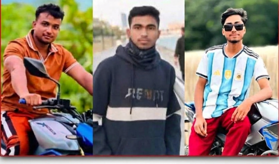 ফরিদপুরের ভাঙ্গায় সড়ক দুর্ঘটনায় প্রাণ গেল নগরকান্দার হাসনহাটি  গ্রামের তিন বন্ধুর ৩ বন্ধুর