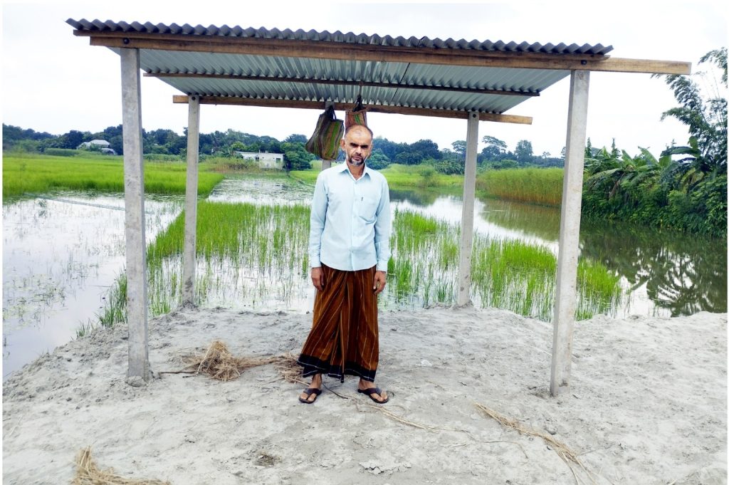 চরভদ্রাসনে ১৭ বছর পর দখলমুক্ত হলো অসহায় পরিবারের জমি