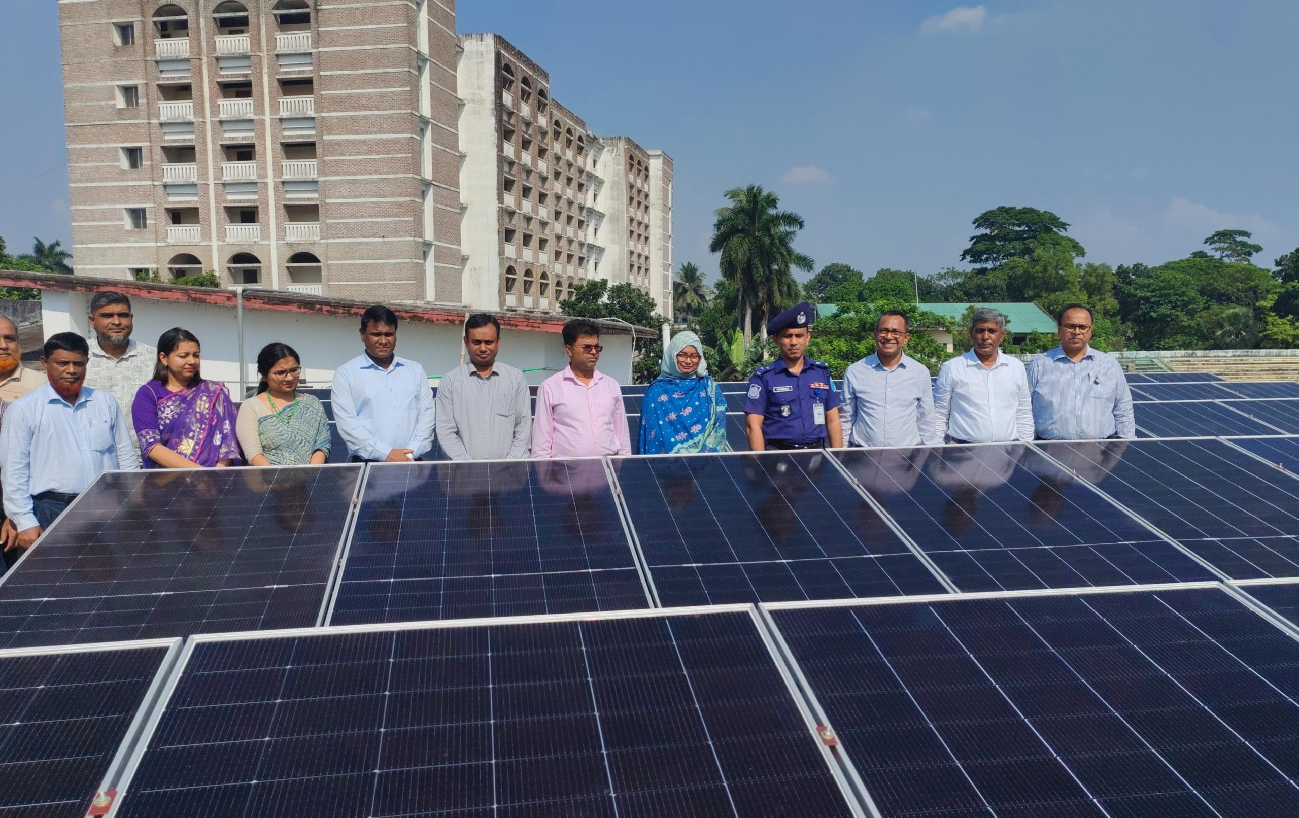 ফরিদপুর জেলা পরিষদে ৬০ কিলোওয়াট সৌরবিদ্যুৎ স্থাপন, জাতীয় গ্রিডে সরবরাহ শুরু